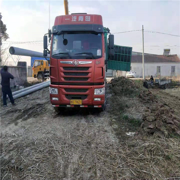 安徽滁州定遠(yuǎn)12米預(yù)應(yīng)力水泥電線(xiàn)桿30根今天發(fā)到，老客戶(hù)了